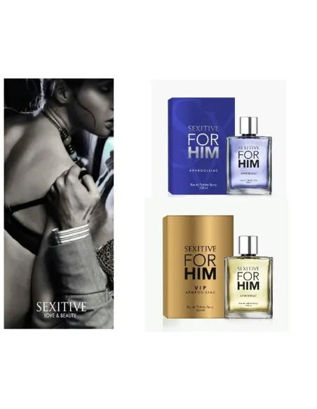 Perfume con feromonas for him vip- 100 ml | Sexitive | Perfumes