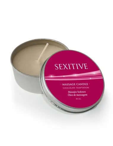 Massage candle chocolate temptation - 30 gr | Sexitive | Velas para masajes
