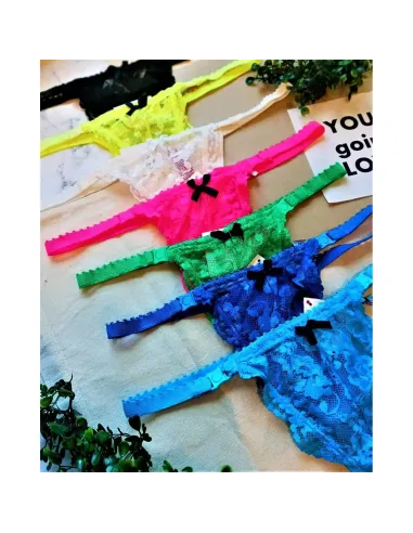 Broches- puntilla 02/90 violeta | Mordisco | Tangas cola less
