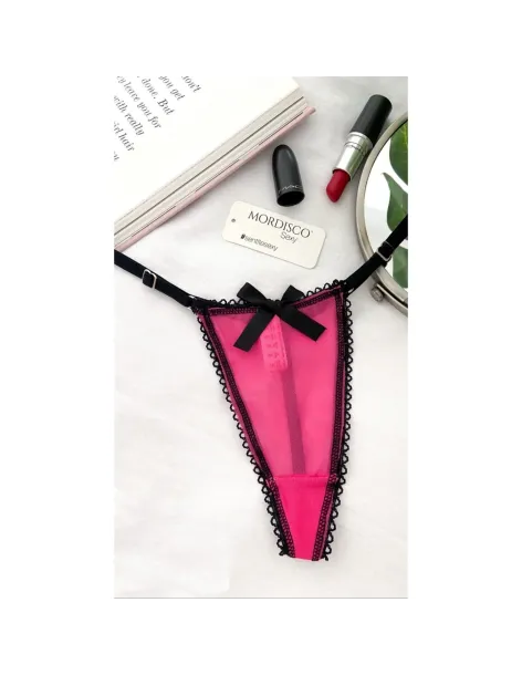 Basica- tul elastizado- string 02/90 blanco | Mordisco | Tangas cola less