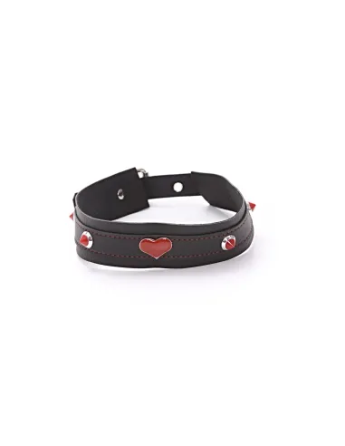 Collar choker corazon rojo | Infarta fetish | Accesorios y outfits