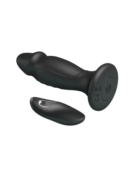 Vibrador anal recargable control remoto silicona 12,5cm x 3cm | Mr play | Vibradores