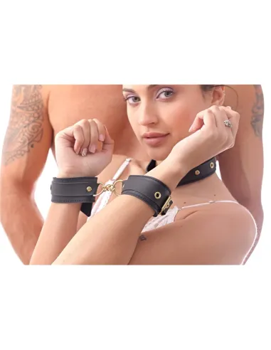 Kit luxury negro y herrajes dorados 9 piezas | Infarta fetish | Kits