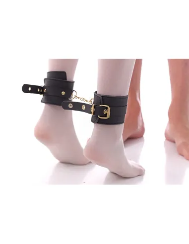 Kit luxury negro y herrajes dorados 9 piezas | Infarta fetish | Kits