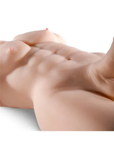 Hérculex – torso realista de gran pene y cola + balita de regalo | Infarta toys | Torsos