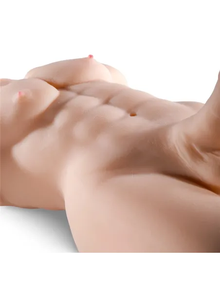 Hérculex – torso realista de gran pene y cola + balita de regalo | Infarta toys | Torsos