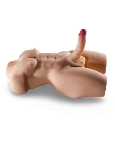 Hérculex – torso realista de gran pene y cola + balita de regalo | Infarta toys | Torsos
