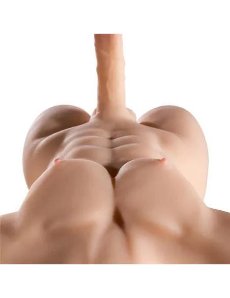 Hérculex – torso realista de gran pene y cola + balita de regalo | Infarta toys | Torsos