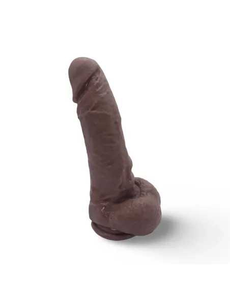 Nature mulato n 3 - 17 x 4.5 cm - introducibles 14.5cm - | Caiman | Dildos macizos