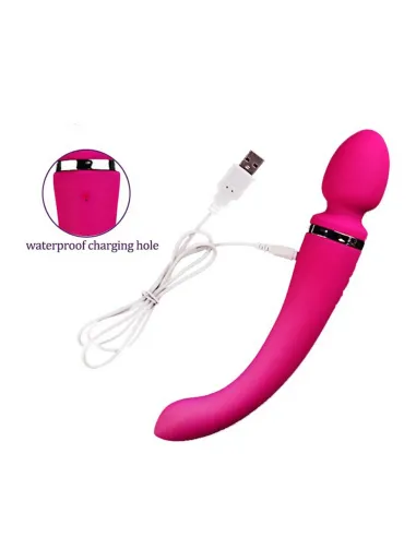 Vibrador dual super flex rosa / c9006 | Fly night | Vibradores