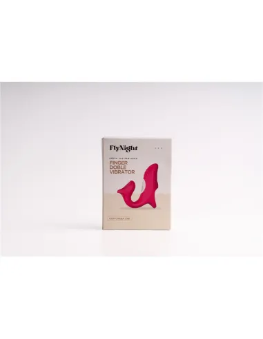 Finger doble vibrator rosa / c9015 | Fly night | Vibradores