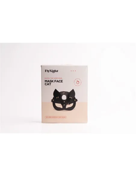 Mask face cat negro / c9023 | Fly night | Máscaras y antifaces