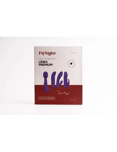 Linea premium kit 4 en 1 - vibros masajeador clitoris / c9042 | Fly night | Vibradores