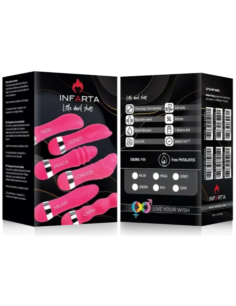 Bala estimulador clitoris sidney | Infarta toys | Estimuladores clítoris