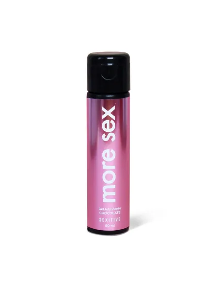 Gel íntimo lubricante saborizado more sex - chocolate | Sexitive | Intimos