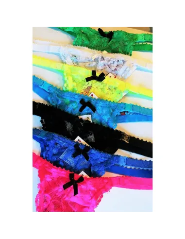 Broches- puntilla 02/90 negro | Mordisco | Tangas cola less