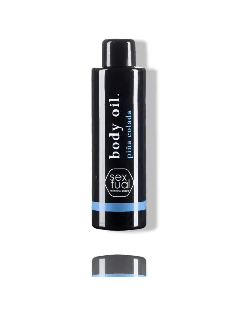 Aceite para masajes piña colada 60ml | Sextual | Comestibles