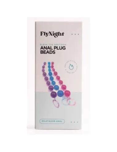 Anal plug beads violeta / c9029 | Fly night | Vibradores
