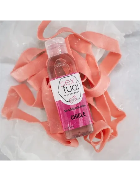 Gel lubricante intimo chicle 200ml | Sextual | Comestibles