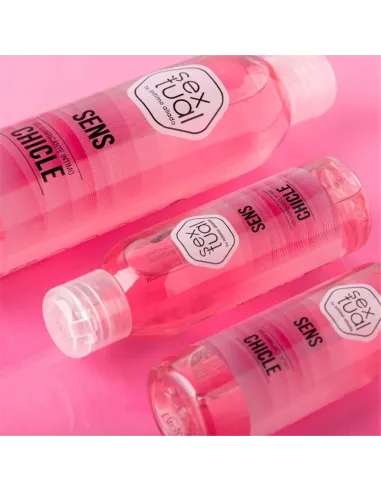 Gel lubricante intimo chicle 200ml | Sextual | Comestibles