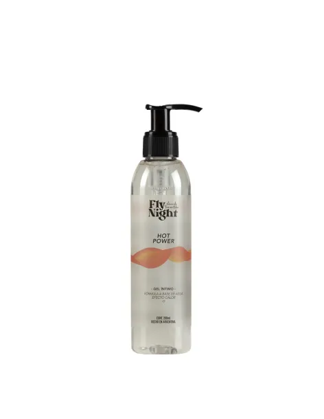 Gel intimo hot power 200ml c/dosif | Fly night | Efecto calor
