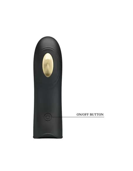 Vibrador dedo electric shock usb recargable 7 func 10cm x 4cm | Pretty love | Estimuladores clítoris