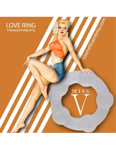 Love ring transparente | Miss v | Anillos