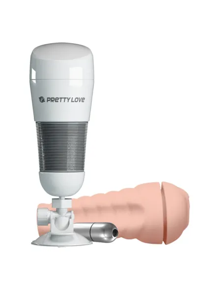 Masturbador vibrador hedy base con succión | Pretty love | Masturbadores