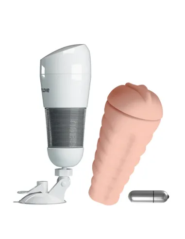 Masturbador vibrador hedy base con succión | Pretty love | Masturbadores