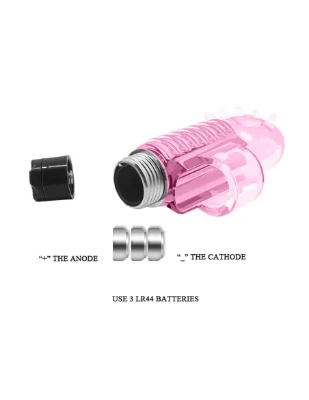 Vibrador para dedo rosa | Baile | Estimuladores clítoris