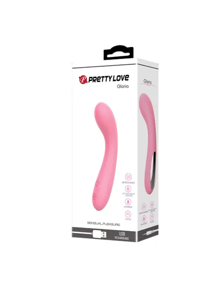 Vibrador gloria 30 funciones recargable usb silicona | Pretty love | Vibradores