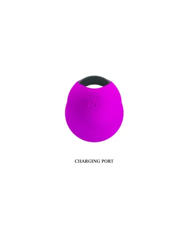 Vibrador masajeador paul recargable usb silicona | Pretty love | Masajeadores