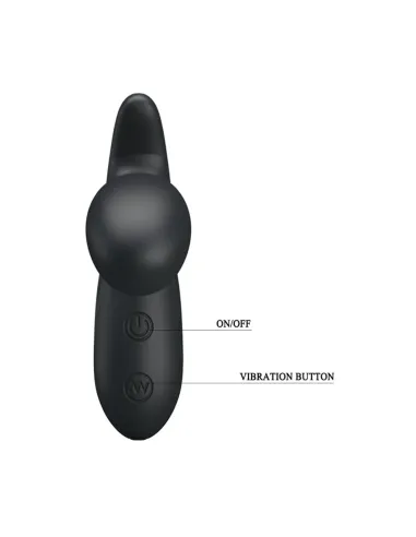 Consolador plug anal backie usb recargable 30 funciones 12cm x 3,5cm | Pretty love | Vibradores