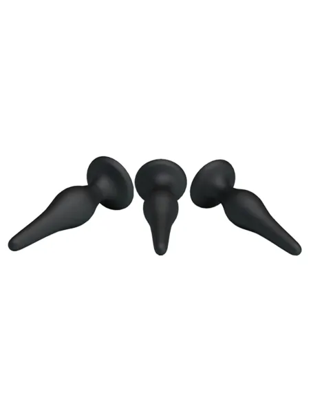 Set 3 consoladores anales silicona | Pretty love | Dildos