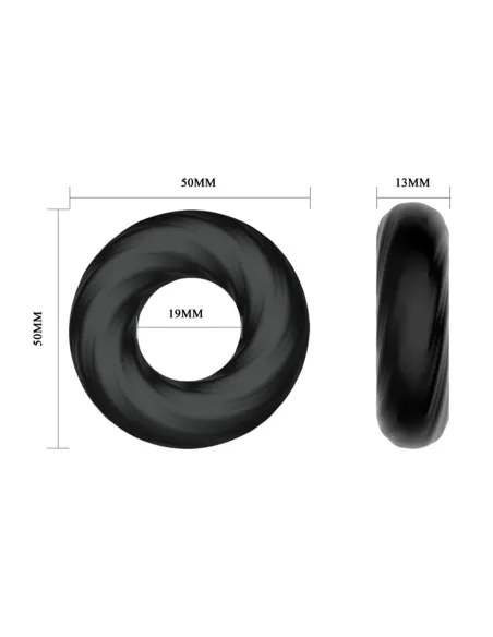 Anillo silicona 5cmx 1,3cm | Crazy bull | Anillos