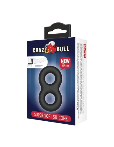 Anillo doble silicona 8,5cmx 1,3cm | Crazy bull | Anillos