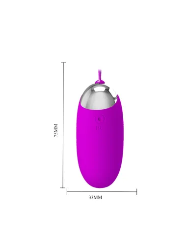 Vibrador inalambrico control remoto berger | Pretty love | Calor