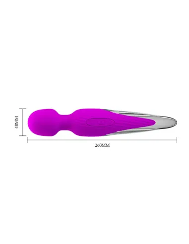 Vibrador masageador nathaniel recargable 26cm x 48cm | Pretty love | Masajeadores