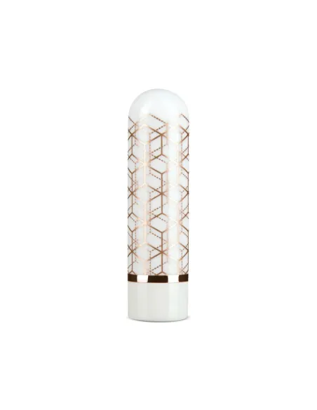 The collection - glitzy geo - rechargeable bullet - rose gold | Blush | Estimuladores clítoris