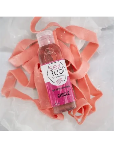 Gel lubricante intimo chicle 80ml | Sextual | Comestibles