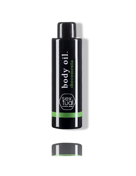 Aceite para masajes chocolate menta 60ml | Sextual | Comestibles