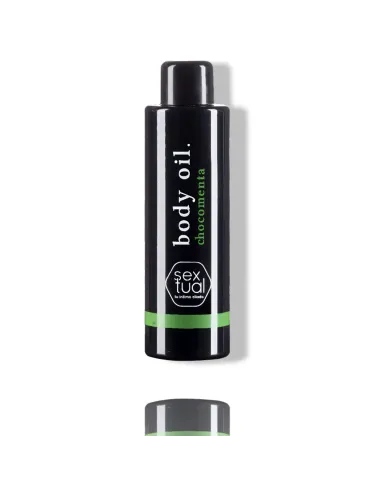 Aceite para masajes chocolate menta 60ml | Sextual | Comestibles
