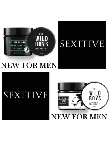 Wild boys tonificante gel crema tonificante con paprika y mentol | Sexitive | Estimula pene