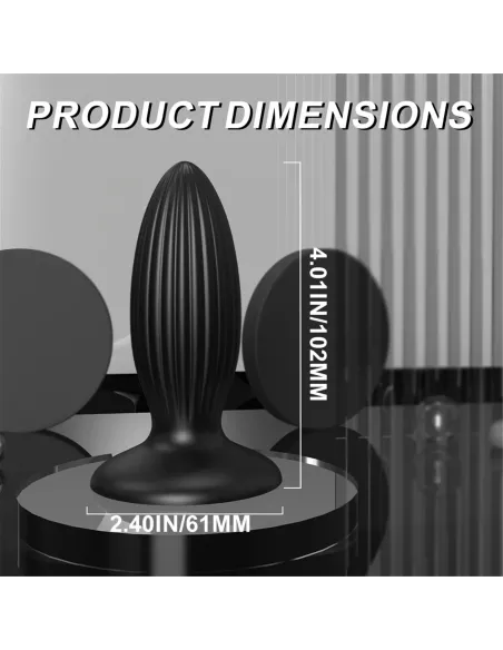Plug anal barlow silicona | S-hande | Plugs