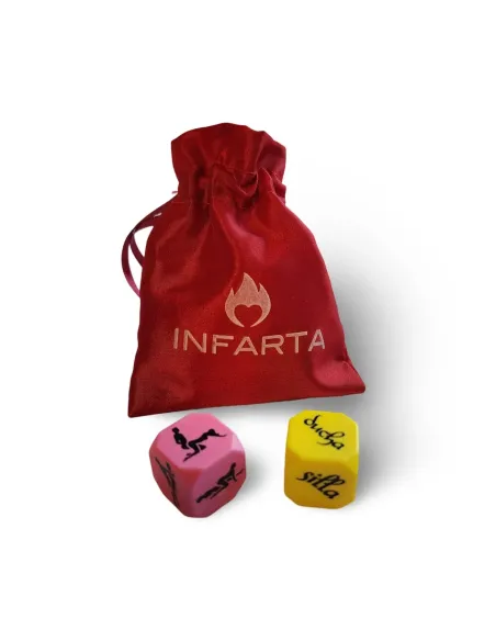 Dados eróticos kamasutra + lugares | Infarta toys | Juegos eróticos