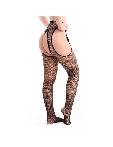 Panty portaligas red blanco | Malena | Medias