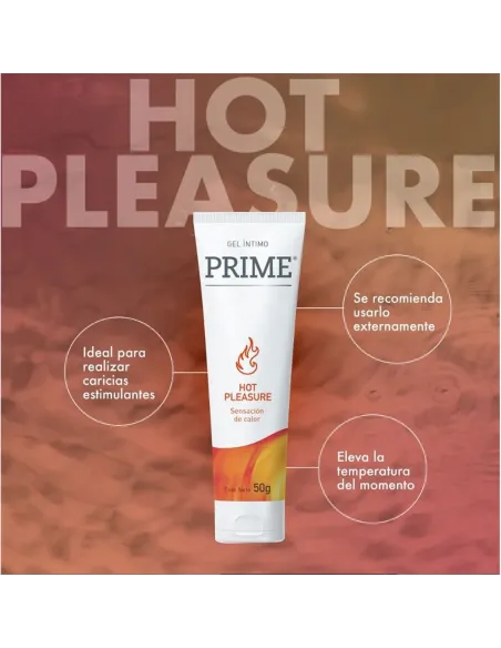 Prime gel hot pleasure 50 gra | Prime | Efecto calor