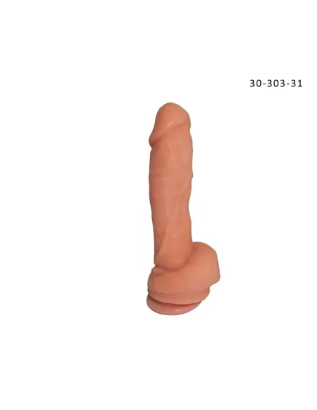 Nature nude n 6 - 20 x 5.5 cm - introducibles 16.5cm - | Caiman | Dildos macizos