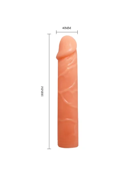 Consolador vertebrado 19cm x 4cm | Baile | Realísticos