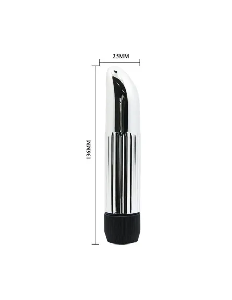 Vibrador regulable plateado | Baile | Estimuladores clítoris